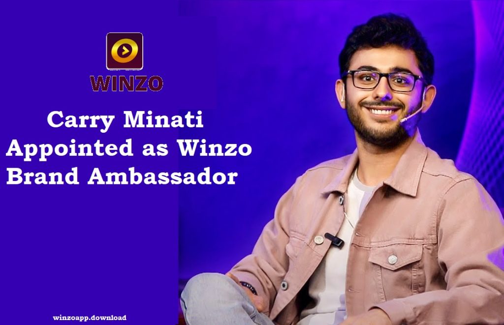 CarryMinati Appointed as Winzo Brand Ambassador: